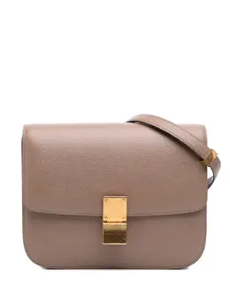 Celine 2017 Medium Liege Calfskin Classic Box crossbody bag 31466046