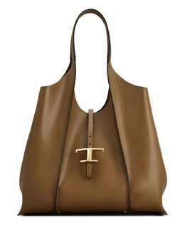 Tod's Medium Leather Shopping Bag xbwtsba0300xsos411