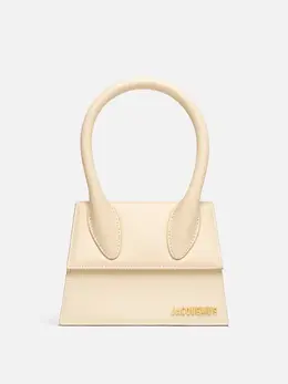 Jacquemus Le Chiquito Moyen Ivory Bag 22e213ba002-3060-120