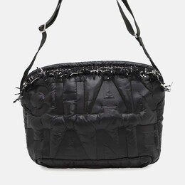 Chanel Coco Neige Black Nylon Shoulder Bag 1190244