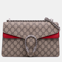 Gucci Beige Small GG Supreme Dionysus Shoulder Bag 1189391