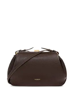 Yuzefi leather clasp-detail shoulder bag 31056618
