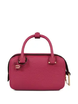 Delvaux nano Cool Box leather top-zip tote bag 30257194