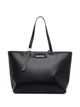 Hugo buckle-detail logo tote bag 31127120
