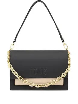 Tous chain-strap two-tone cross body bag 31219543