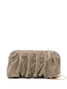 Benedetta Bruzziches beaded pleated clutch bag 30307089