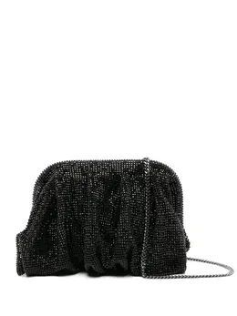 Benedetta Bruzziches beaded pleated clutch bag 30302655