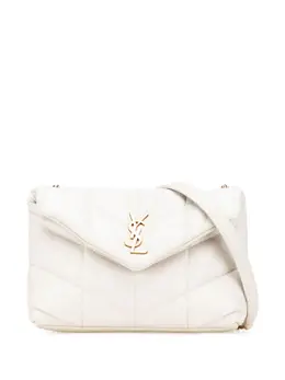 Saint Laurent 2021 Toy Lambskin Loulou Puffer crossbody bag 31491065