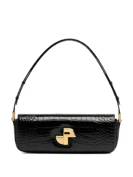 Patou Le Lock crocodile-embossed shoulder bag 30300155
