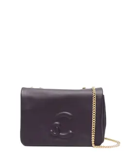 Coccinelle mini embossed-logo shoulder bag 31187055