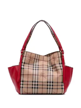 Burberry 2000-2017 Small Haymarket Check Coated Canvas Canterbury tote bag 31476633