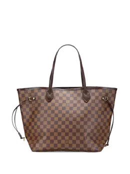 Louis Vuitton 2008 Damier Ebene Neverfull MM tote bag 31485042