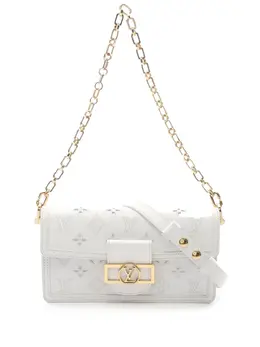 Louis Vuitton 2021-2025 Monogram Dauphine Broderie East West satchel 31473469