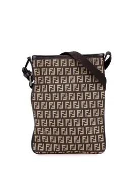 Fendi 2000-2010 Zucchino Canvas crossbody bag 31491061