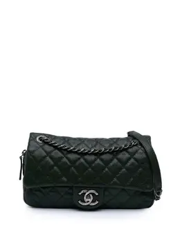 Chanel 2012 Medium Quilted Iridescent Caviar Easy Flap shoulder bag 31475559