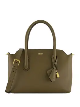 Tom Ford natural grain leather top-handle shoulder bag 30574127