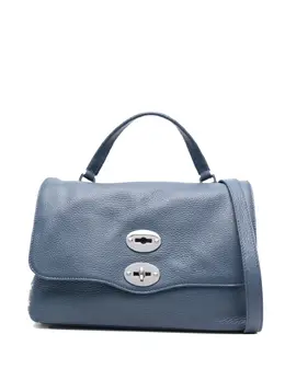 Zanellato small Postina® stud-embellished flap tote bag 30952698