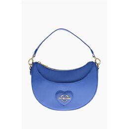 Сумка-хобо LOVE из искусственной кожи Saffiano ECO-FRIENDLY Moschino, синий 0017622822 | blue