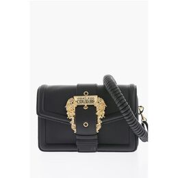 Сумка JEANS COUTURE из искусственной кожи с золотым узором Maxi Versace, черный 0017623409 | black