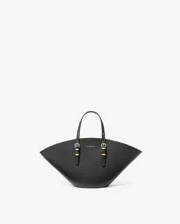 Сумка-тоут Isa mini из натуральной кожи Michael Kors, черный mp_0478263_30s5g9ft1l | negro