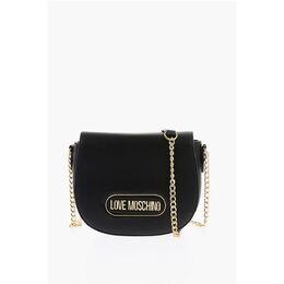 Сумка LOVE из искусственной кожи с цепочкой на плечо Moschino, черный 0017624386 | black