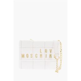 LOVE стеганая сумка из искусственной кожи со съемной цепочкой на плечо Moschino, белый 0017623489 | white