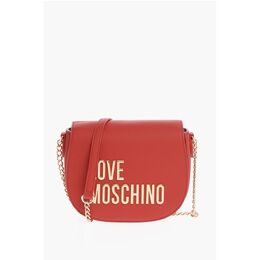 Сумка через плечо LOVE из искусственной кожи с золотистыми деталями Moschino, красный 0017622756 | red