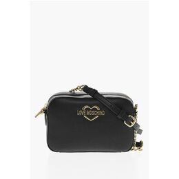 Сумка через плечо LOVE из искусственной кожи с золотистыми деталями Moschino, черный 0017622889 | black