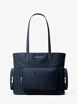 Большая нейлоновая сумка-тоут Khai Michael Kors, синий 35t5s5ft9c | navy