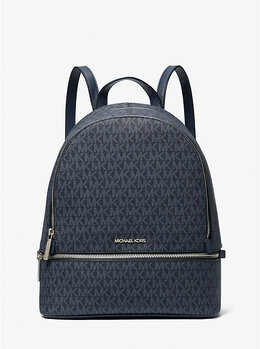 Средний рюкзак с фирменным логотипом Rhea Michael Kors, черный 35s5srab2b | admiral