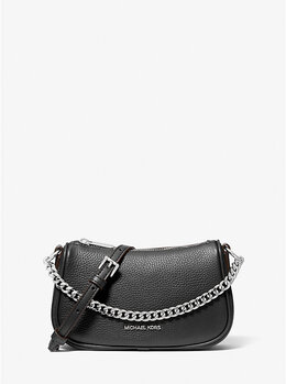 Маленькая сумка через плечо Carmela из шагреневой кожи Michael Kors, черный 35f4s1qc1l | black