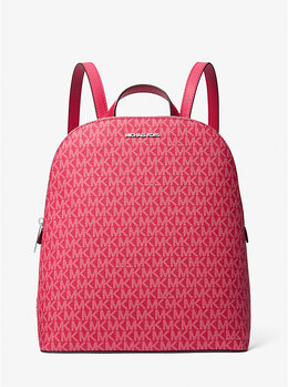 Большой рюкзак с фирменным логотипом Синди Michael Kors, красный 35t5scpc3v | dk raspberry