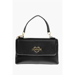 Сумка через плечо LOVE из искусственной кожи с золотым логотипом Moschino, черный 0017622868 | black