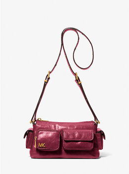 Маленькая кожаная сумка через плечо Dakota Michael Kors, белый 32s5am3c5y | mulberry
