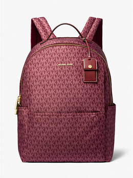 Рюкзак с большим фирменным логотипом Sable Michael Kors, белый 30t5g3xb3u | mulberry