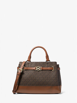 Маленькая сумка с логотипом Reed Michael Kors, коричневый 35f4g6rs1b | brown