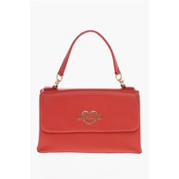 Сумка через плечо LOVE из искусственной кожи с золотым логотипом Moschino, красный 0017622855 | red