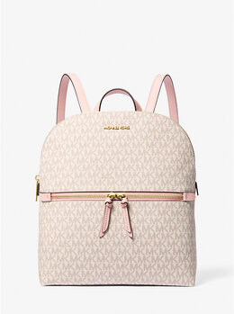 Средний рюкзак с фирменным логотипом Dallas Michael Kors, розовый 35t5g9db2b | pwd blsh mlt