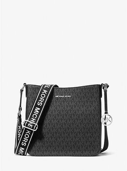 Маленькая сумка через плечо с фирменным логотипом Jet set Michael Kors, черный 35t5stvc5b | black