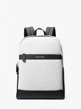 Средний рюкзак с фирменным логотипом Cooper Michael Kors, белый 37t5lcob7b | bright wht