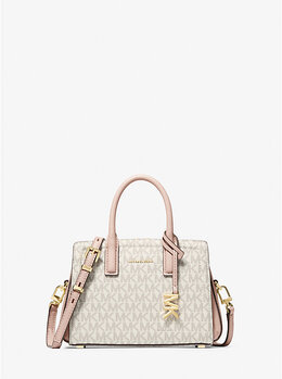 Сумка через плечо Laila очень маленького размера с фирменным логотипом Michael Kors, мультиколор 32f5g9ic0b | vanilla/soft pink