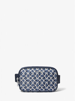 Сумка-Слинг Khai с маленьким логотипом и принтом Michael Kors, синий 35t5s5ft1u | navy