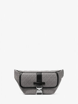 Сумка-Слинг с фирменным логотипом Hudson Michael Kors, серый 33f5lhdy5b | storm