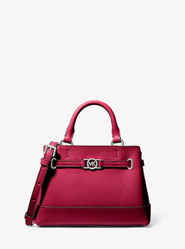 Сумка-Портфель Reed очень маленького размера из шагреневой кожи Michael Kors, красный 35f4s6rc0t | dk raspberry