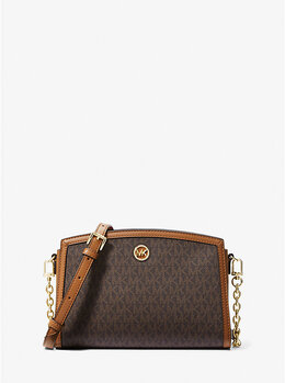 Сумка-Мессенджер с большим фирменным логотипом Chantal Michael Kors, мультиколор 32r3g7cc3b | brn/acorn