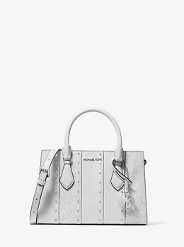 Маленькая сумка-саквояж Sheila с заклепками и фирменным логотипом Michael Kors, мультиколор 35t5s6hs5b | opwht multi