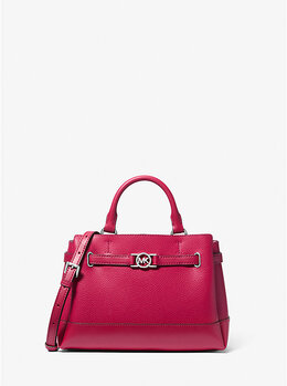 Маленькая сумка из шагреневой кожи Reed Michael Kors, красный 35f4s6rs1t | dk raspberry