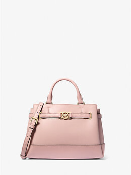 Маленькая сумка из шагреневой кожи Reed Michael Kors, красный 35f4g6rs1t | powder blush