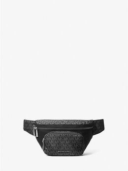 Нейлоновая сумка-слинг с логотипом и подписью Таннера Michael Kors, черный 33t5ltny9c | black