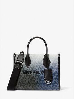 Маленькая сумка через плечо Mirella с фирменным логотипом и омбре Michael Kors, мультиколор 35f5s7zc5b | black combo